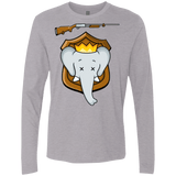 T-Shirts Heather Grey / S Trophy Babar Men's Premium Long Sleeve