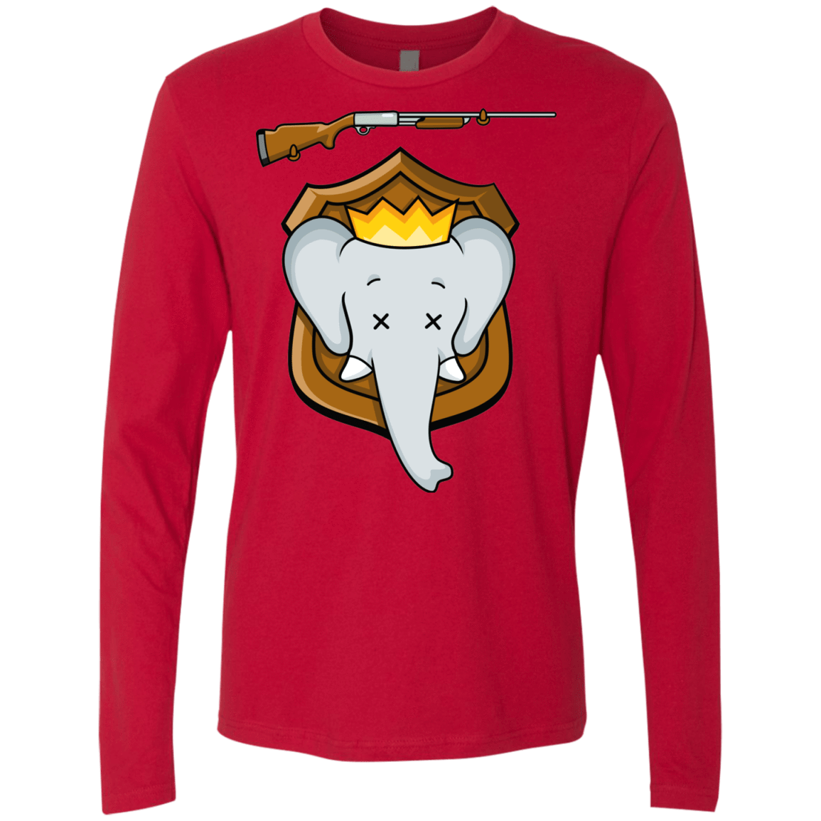 T-Shirts Red / S Trophy Babar Men's Premium Long Sleeve