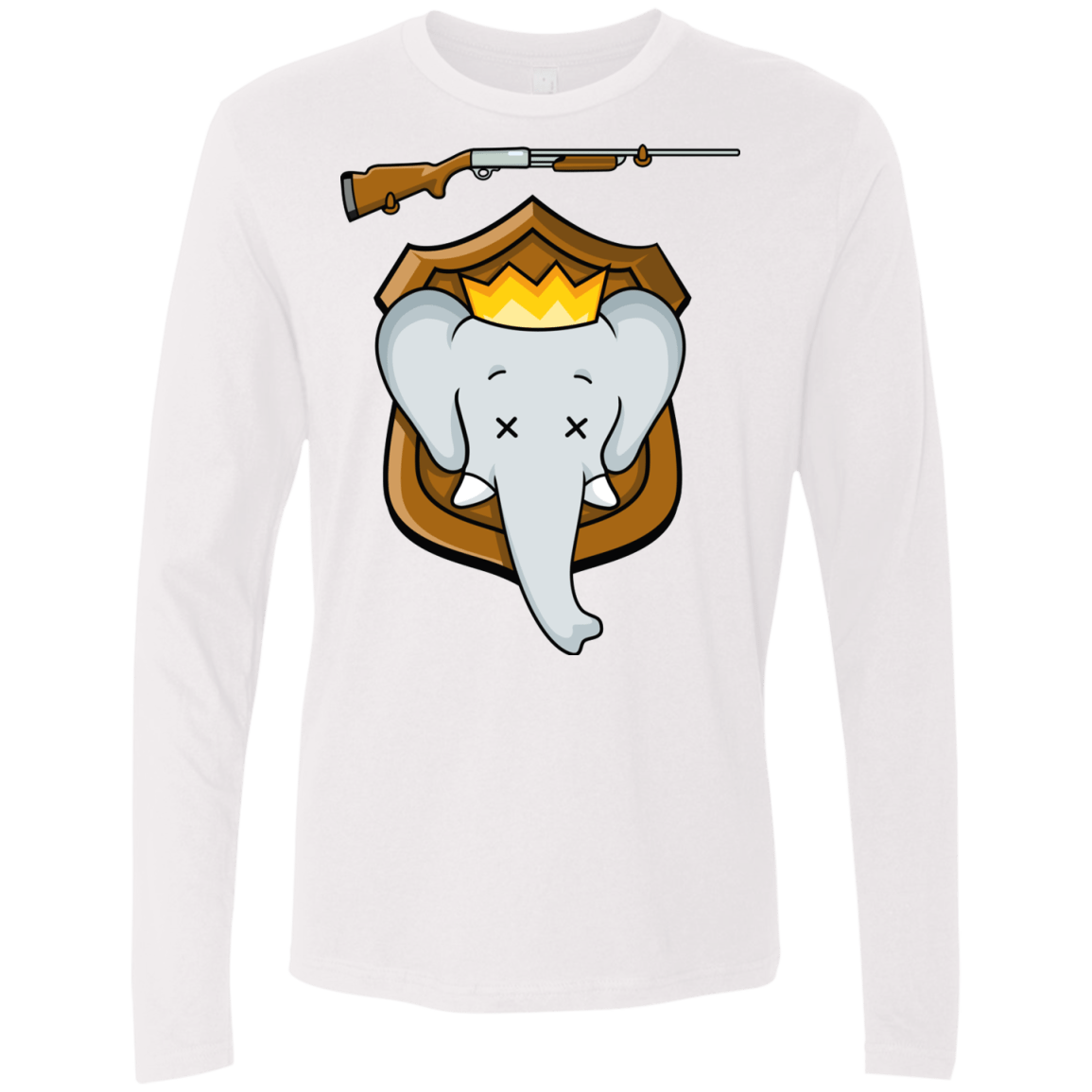 T-Shirts White / S Trophy Babar Men's Premium Long Sleeve