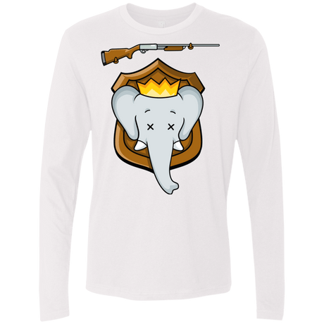 T-Shirts White / S Trophy Babar Men's Premium Long Sleeve