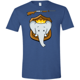 T-Shirts Heather Royal / X-Small Trophy Babar Men's Semi-Fitted Softstyle