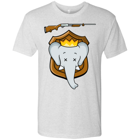 T-Shirts Heather White / S Trophy Babar Men's Triblend T-Shirt