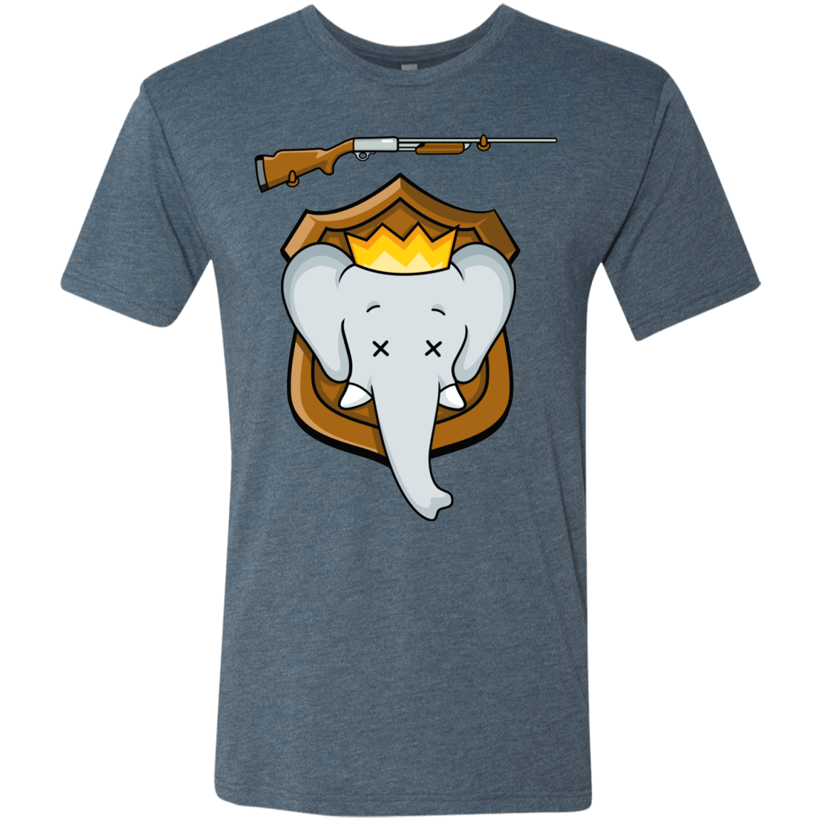 T-Shirts Indigo / S Trophy Babar Men's Triblend T-Shirt