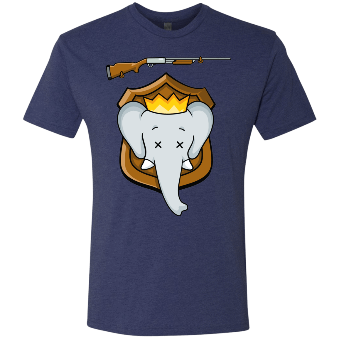 T-Shirts Vintage Navy / S Trophy Babar Men's Triblend T-Shirt