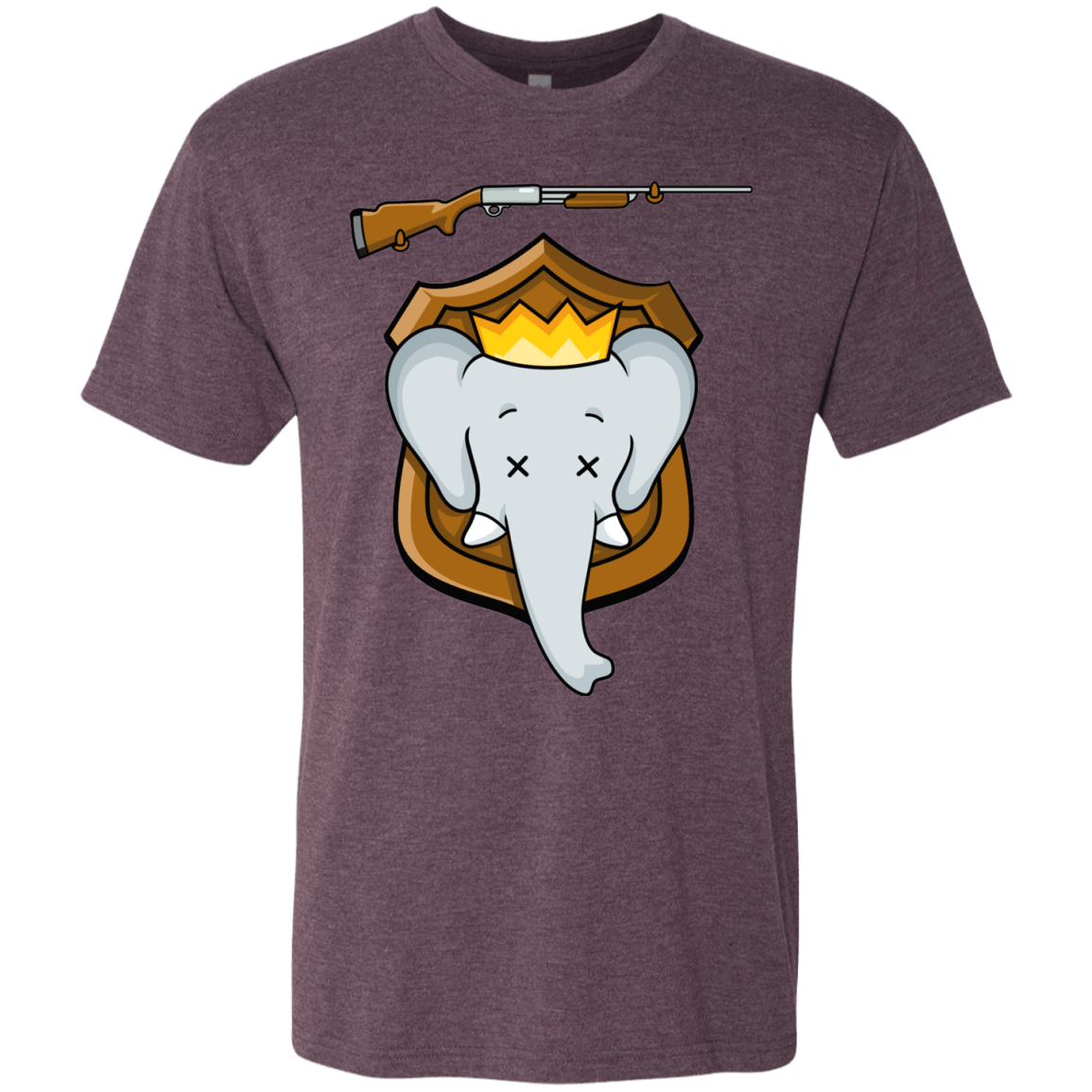 T-Shirts Vintage Purple / S Trophy Babar Men's Triblend T-Shirt