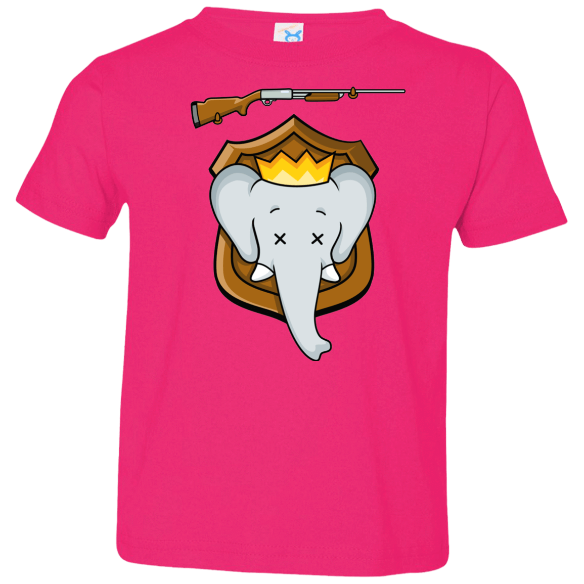 T-Shirts Hot Pink / 2T Trophy Babar Toddler Premium T-Shirt