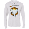 T-Shirts Heather White / X-Small Trophy Babar Triblend Long Sleeve Hoodie Tee