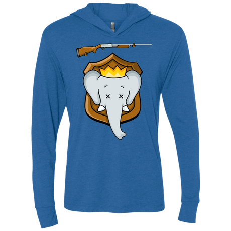 T-Shirts Vintage Royal / X-Small Trophy Babar Triblend Long Sleeve Hoodie Tee