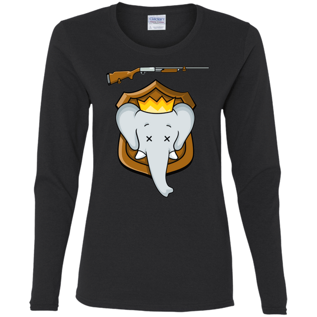 T-Shirts Black / S Trophy Babar Women's Long Sleeve T-Shirt