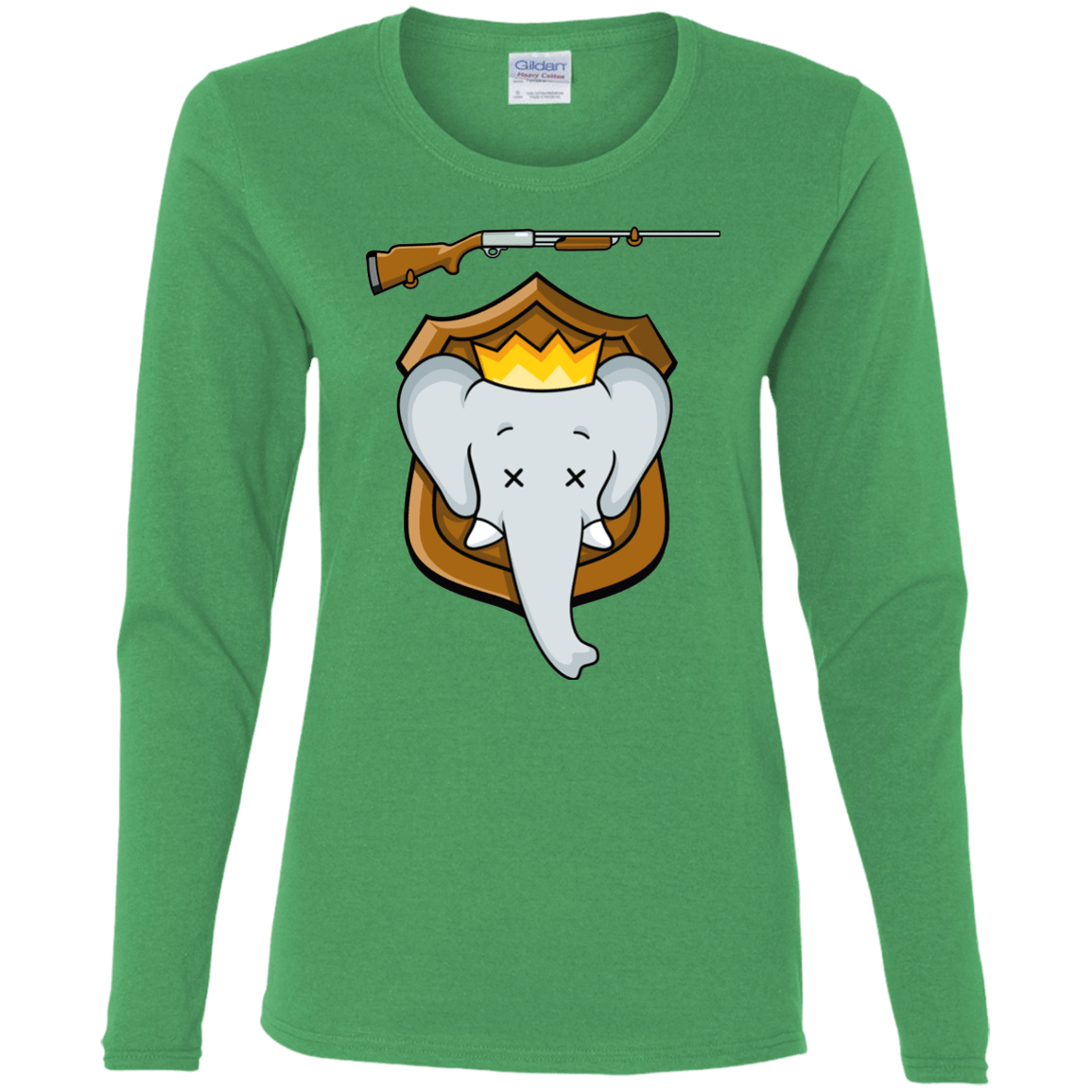 T-Shirts Irish Green / S Trophy Babar Women's Long Sleeve T-Shirt