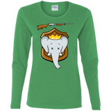 T-Shirts Irish Green / S Trophy Babar Women's Long Sleeve T-Shirt