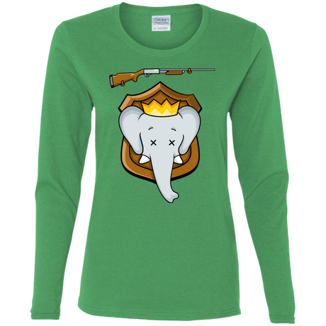 T-Shirts Irish Green / S Trophy Babar Women's Long Sleeve T-Shirt