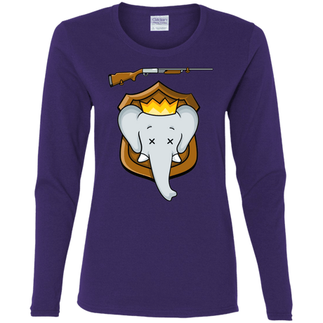T-Shirts Purple / S Trophy Babar Women's Long Sleeve T-Shirt