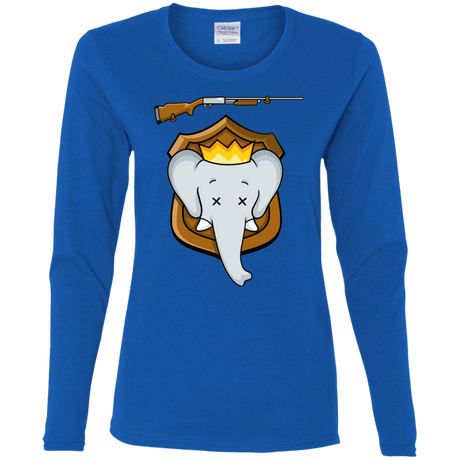 T-Shirts Royal / S Trophy Babar Women's Long Sleeve T-Shirt