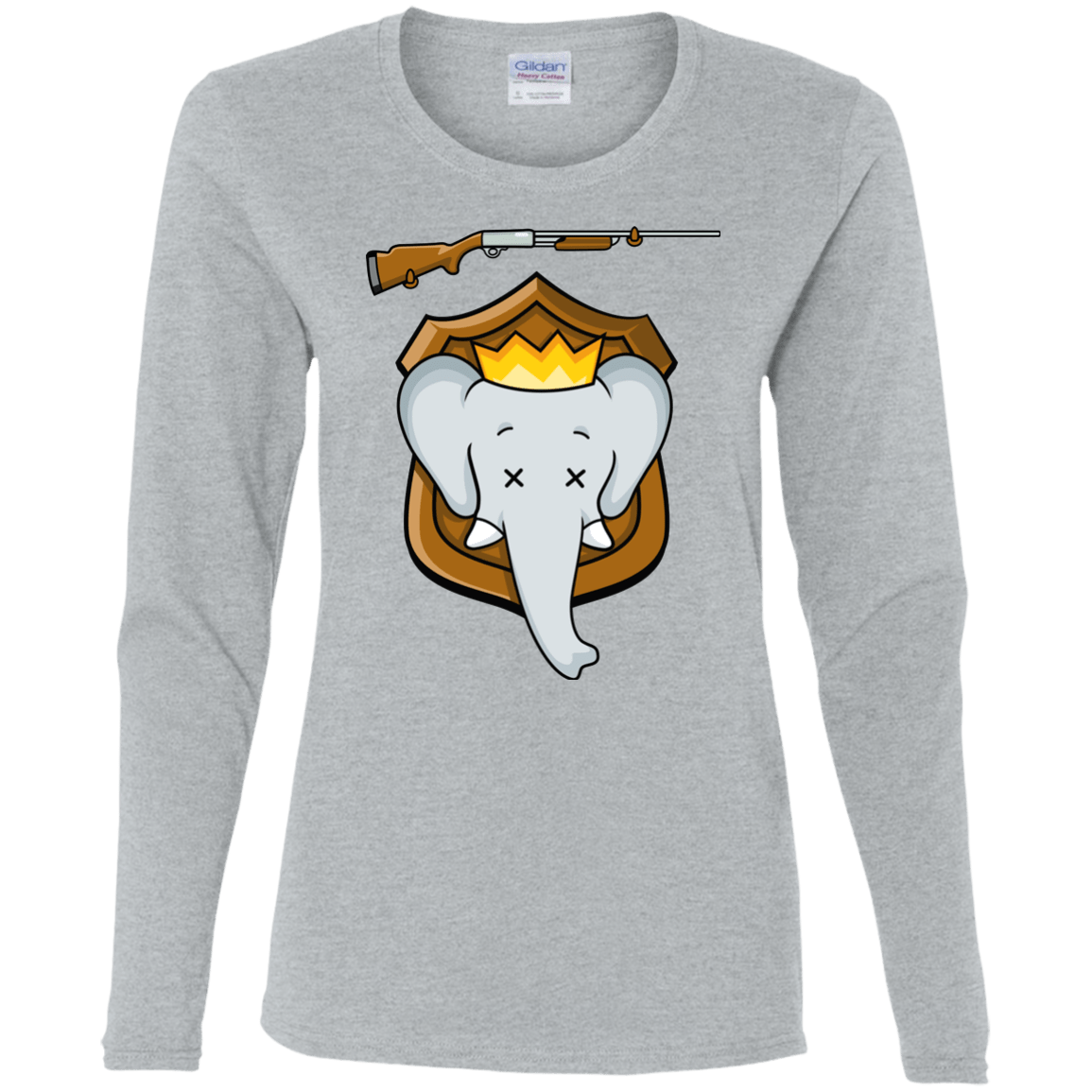 T-Shirts Sport Grey / S Trophy Babar Women's Long Sleeve T-Shirt