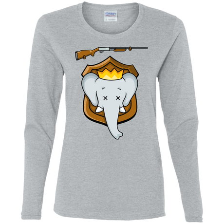 T-Shirts Sport Grey / S Trophy Babar Women's Long Sleeve T-Shirt