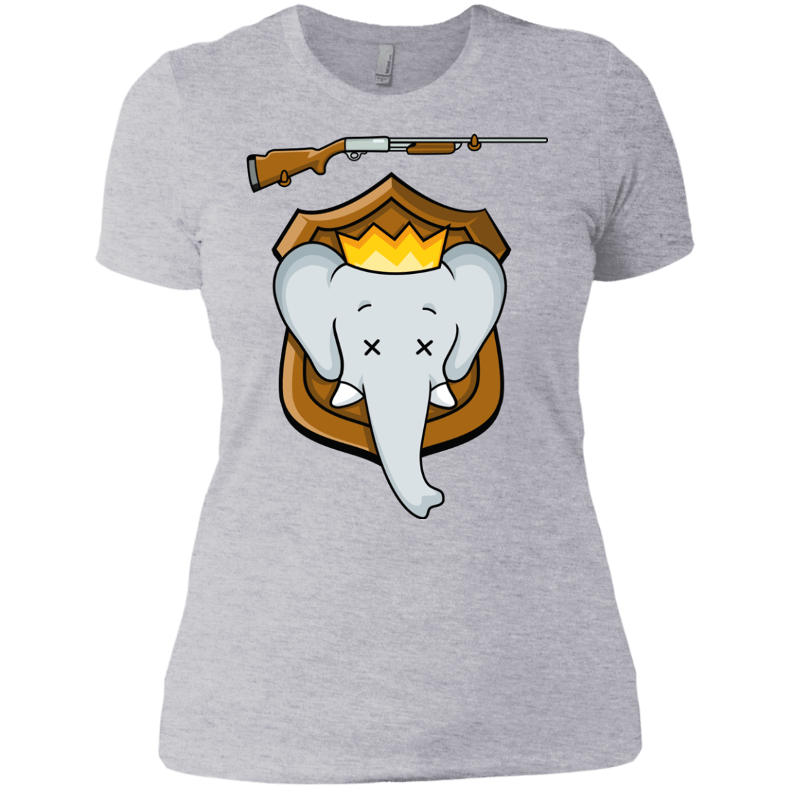 T-Shirts Heather Grey / X-Small Trophy Babar Women's Premium T-Shirt