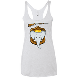 T-Shirts Heather White / X-Small Trophy Babar Women's Triblend Racerback Tank