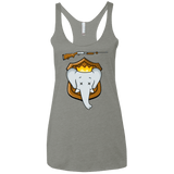 T-Shirts Venetian Grey / X-Small Trophy Babar Women's Triblend Racerback Tank