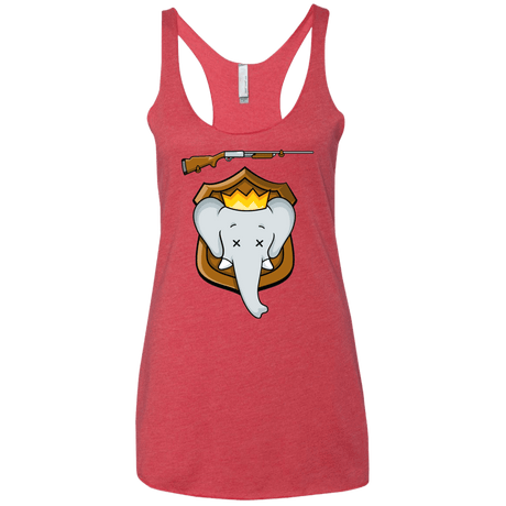 T-Shirts Vintage Red / X-Small Trophy Babar Women's Triblend Racerback Tank