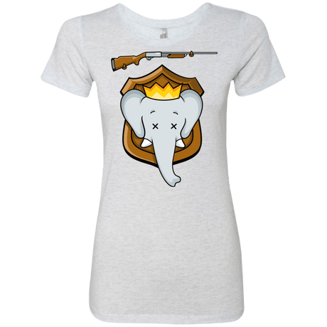 T-Shirts Heather White / S Trophy Babar Women's Triblend T-Shirt
