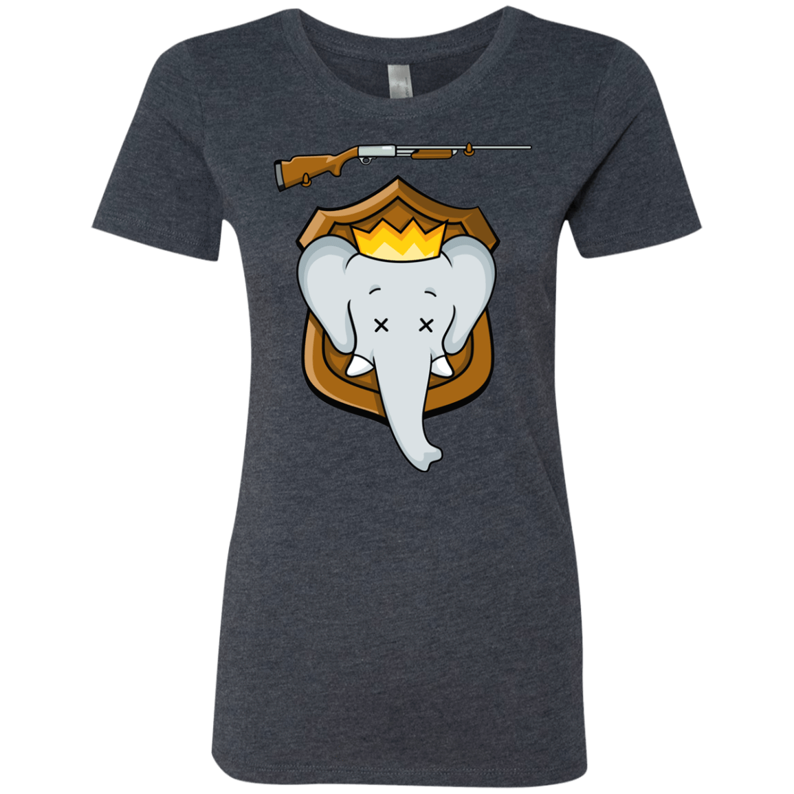 T-Shirts Vintage Navy / S Trophy Babar Women's Triblend T-Shirt