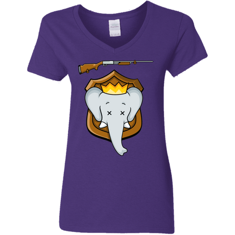 T-Shirts Purple / S Trophy Babar Women's V-Neck T-Shirt