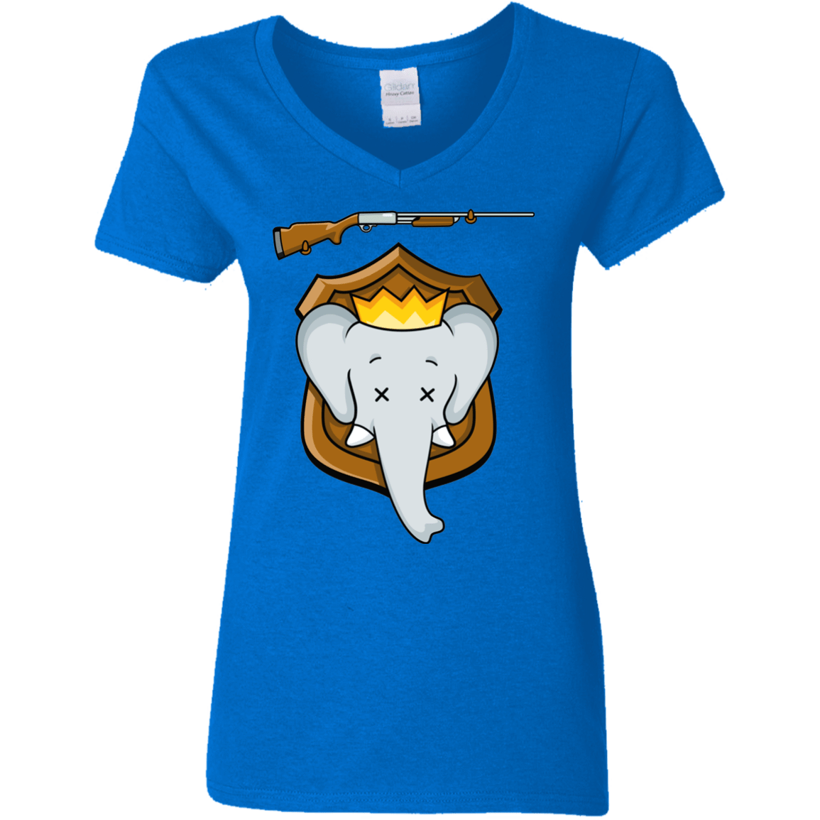 T-Shirts Royal / S Trophy Babar Women's V-Neck T-Shirt