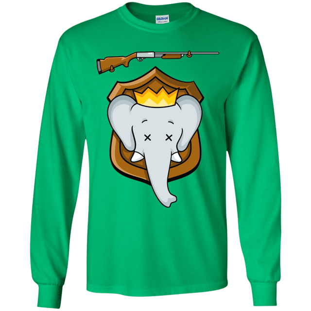 T-Shirts Irish Green / YS Trophy Babar Youth Long Sleeve T-Shirt