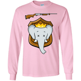 T-Shirts Light Pink / YS Trophy Babar Youth Long Sleeve T-Shirt