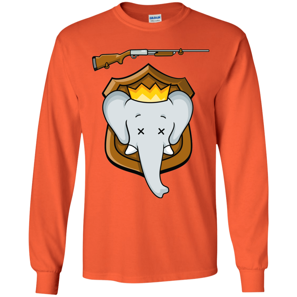 T-Shirts Orange / YS Trophy Babar Youth Long Sleeve T-Shirt