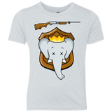 T-Shirts Heather White / YXS Trophy Babar Youth Triblend T-Shirt