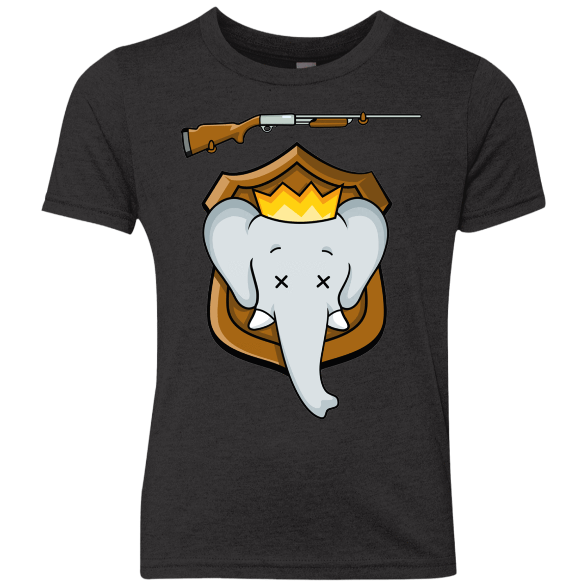 T-Shirts Vintage Black / YXS Trophy Babar Youth Triblend T-Shirt