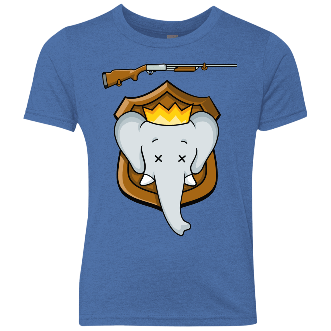 T-Shirts Vintage Royal / YXS Trophy Babar Youth Triblend T-Shirt