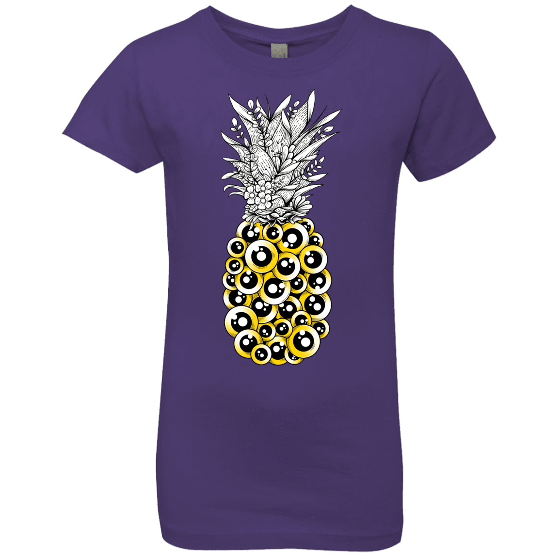 T-Shirts Purple Rush / YXS Tropical Illusion Girls Premium T-Shirt