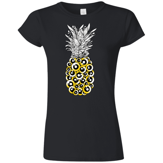 T-Shirts Black / S Tropical Illusion Junior Slimmer-Fit T-Shirt