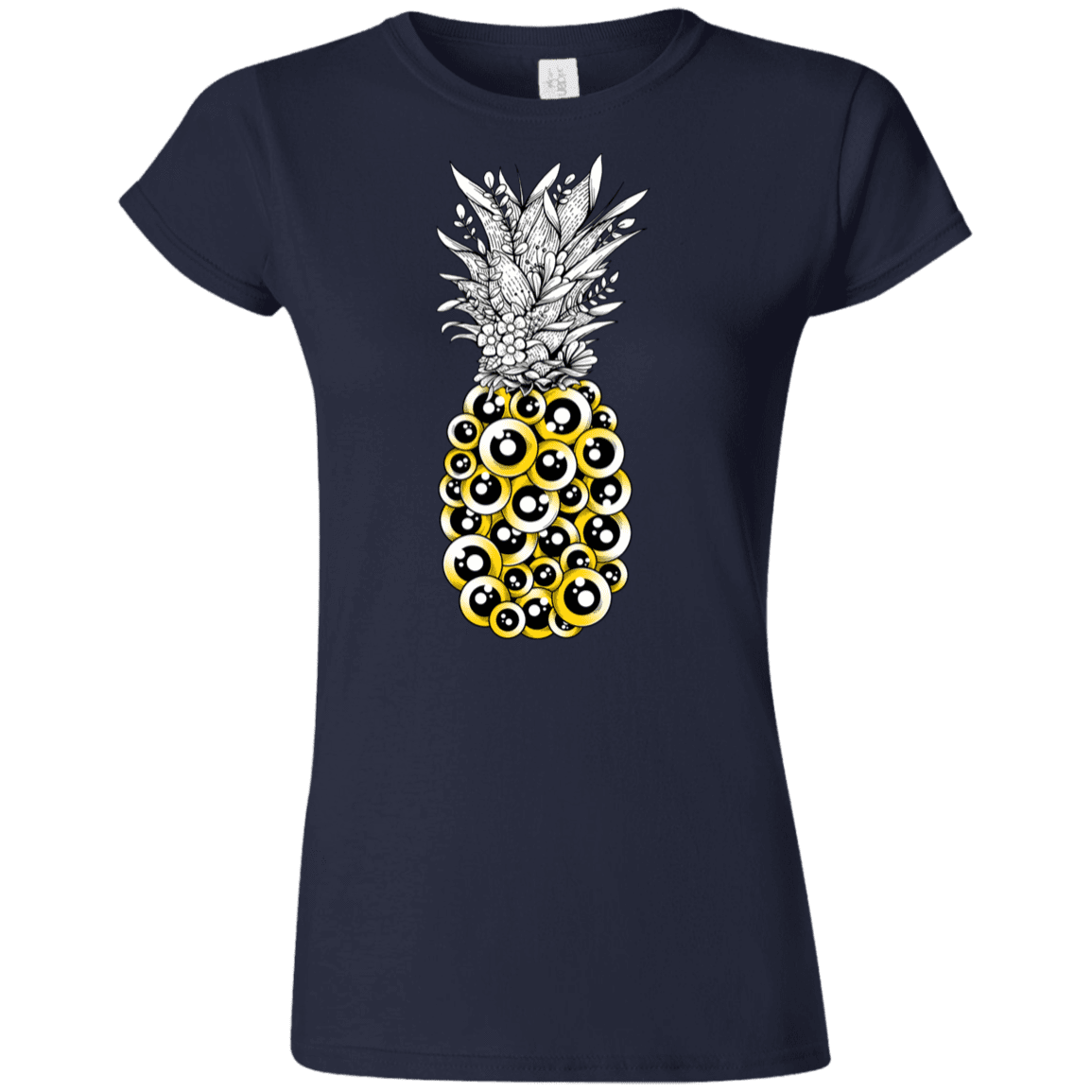 T-Shirts Navy / S Tropical Illusion Junior Slimmer-Fit T-Shirt