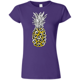 T-Shirts Purple / S Tropical Illusion Junior Slimmer-Fit T-Shirt