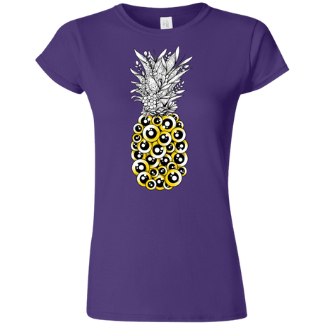 T-Shirts Purple / S Tropical Illusion Junior Slimmer-Fit T-Shirt