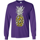 T-Shirts Purple / S Tropical Illusion Men's Long Sleeve T-Shirt