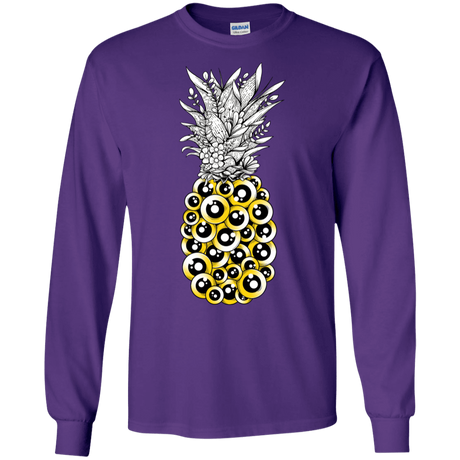 T-Shirts Purple / S Tropical Illusion Men's Long Sleeve T-Shirt