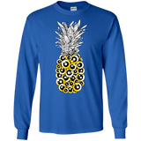 T-Shirts Royal / S Tropical Illusion Men's Long Sleeve T-Shirt