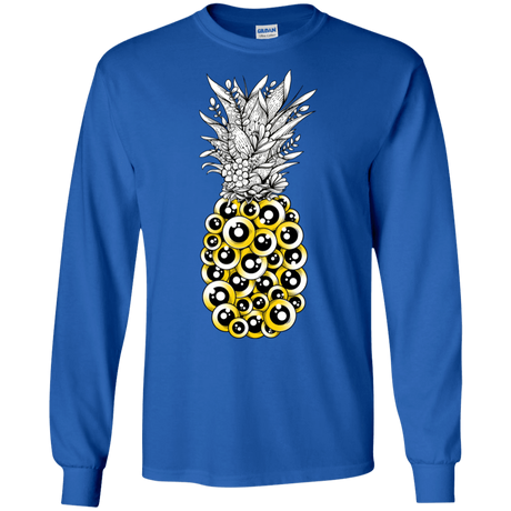 T-Shirts Royal / S Tropical Illusion Men's Long Sleeve T-Shirt