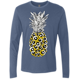 T-Shirts Indigo / S Tropical Illusion Men's Premium Long Sleeve