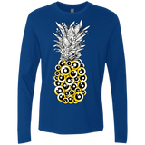 T-Shirts Royal / S Tropical Illusion Men's Premium Long Sleeve