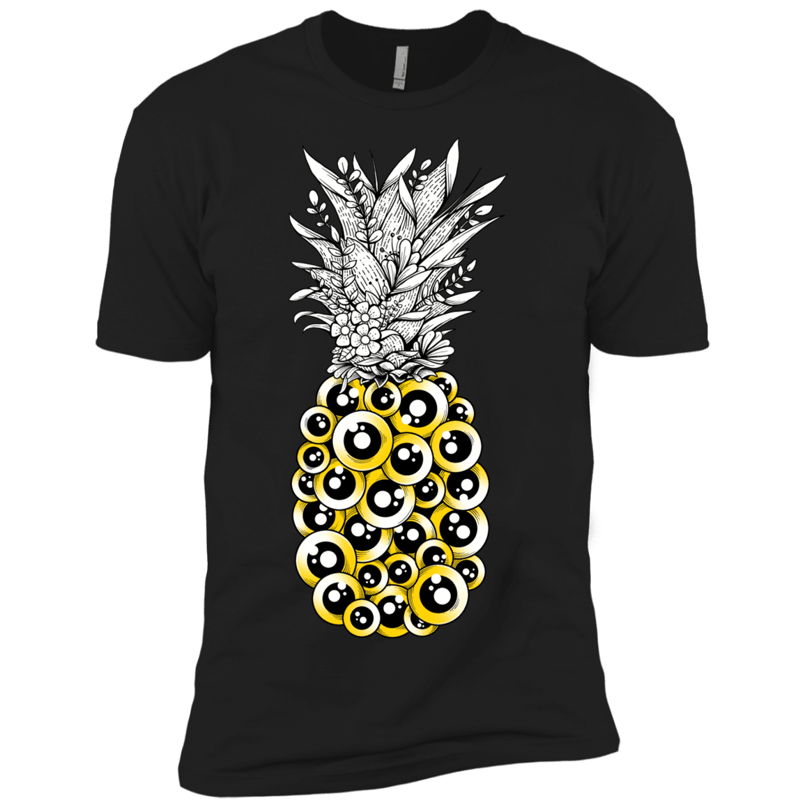 T-Shirts Black / X-Small Tropical Illusion Men's Premium T-Shirt