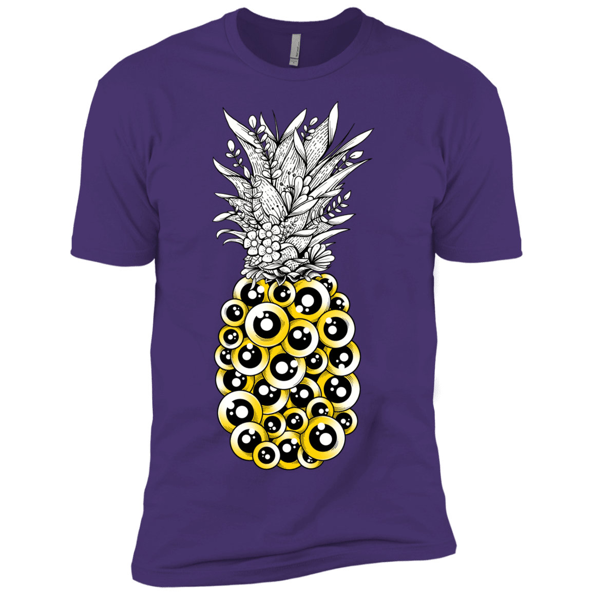 T-Shirts Purple Rush/ / X-Small Tropical Illusion Men's Premium T-Shirt