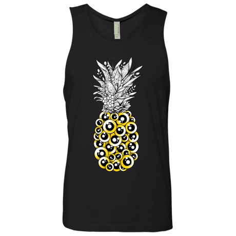 T-Shirts Black / S Tropical Illusion Men's Premium Tank Top