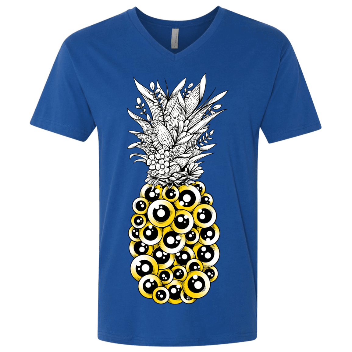 T-Shirts Royal / X-Small Tropical Illusion Men's Premium V-Neck