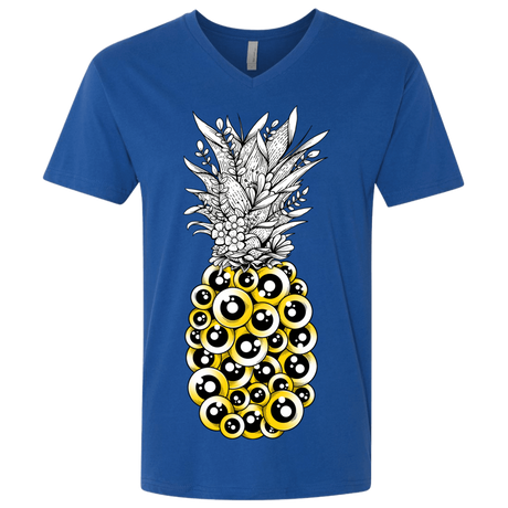 T-Shirts Royal / X-Small Tropical Illusion Men's Premium V-Neck